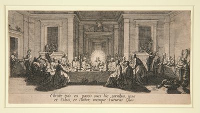 Viimeinen ehtoollinen tekijältä Jacques Callot