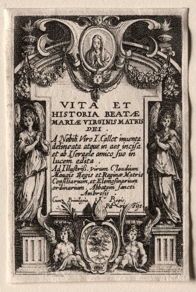 Neitsyen elämä tekijältä Jacques Callot