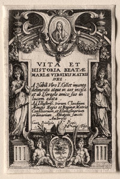 Neitsyen elämä. tekijältä Jacques Callot