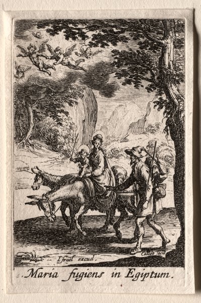 Neitsyen elämä: Lento Egyptiin tekijältä Jacques Callot