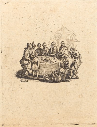 Häät Kaanassa tekijältä Jacques Callot