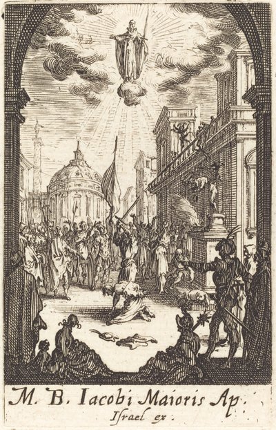 Pyhän James Majorin marttyyrikuolema tekijältä Jacques Callot