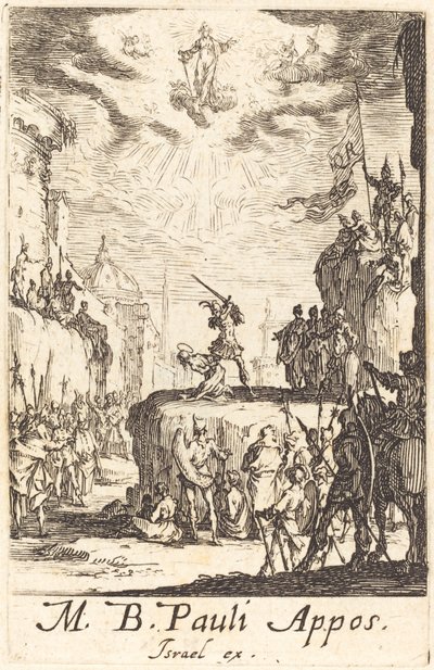 Pyhän Paavalin marttyyrikuolema tekijältä Jacques Callot