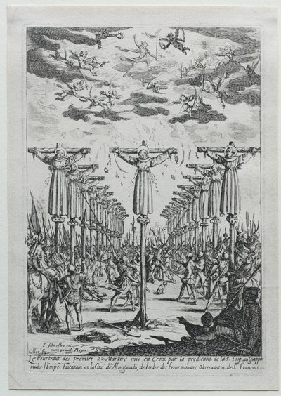 Japanin marttyyrit tekijältä Jacques Callot