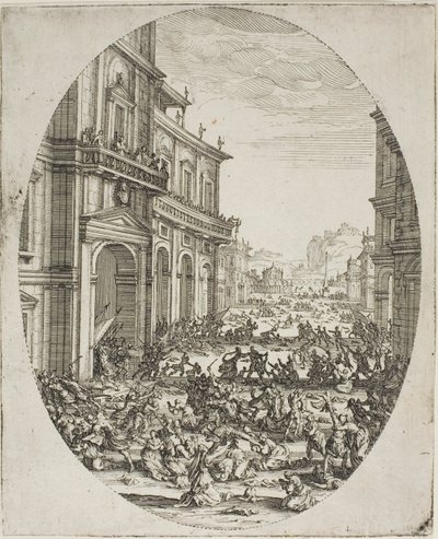 Viattomien verilöyly (toinen levy) tekijältä Jacques Callot