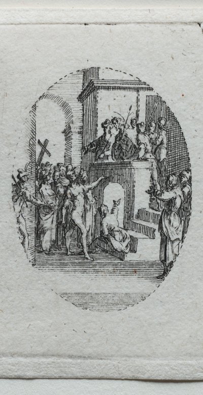 Passion mysteerit: Kristus esiteltiin ihmisille tekijältä Jacques Callot