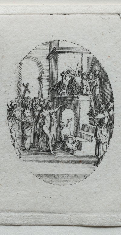 Passion mysteerit: Kristus esiteltiin ihmisille. tekijältä Jacques Callot