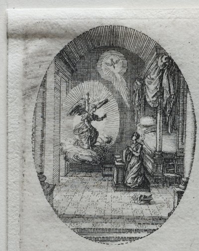 Passion mysteerit: Ilmoitus. tekijältä Jacques Callot