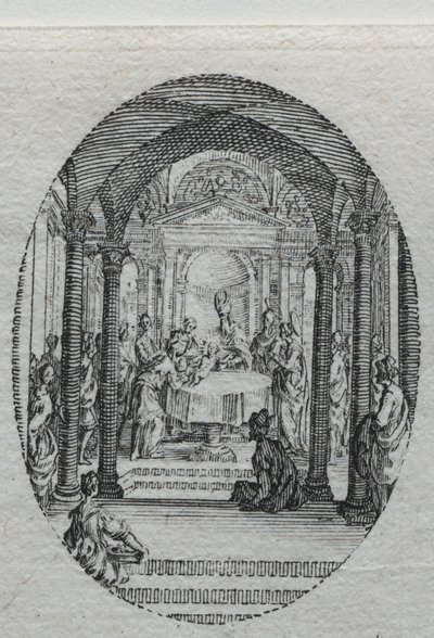 Els misteris de la passió: la circumcisió finès tekijältä Jacques Callot