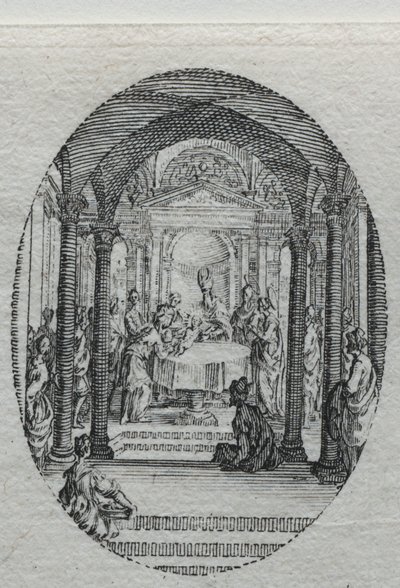 Passion mysteerit: Ympärileikkaus. tekijältä Jacques Callot