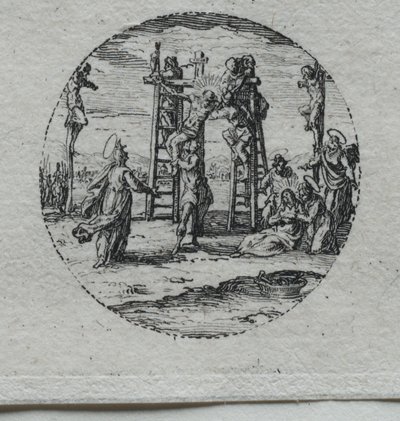 Passion mysteerit: Ristiinnaulitseminen. tekijältä Jacques Callot
