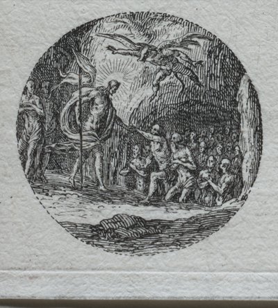 Passion mysteerit: Laskeutuminen Limboon. tekijältä Jacques Callot