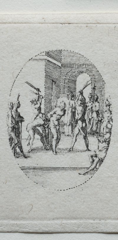 Passion mysteerit: Liputus. tekijältä Jacques Callot