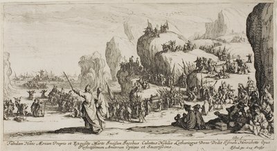 Punaisenmeren kulku tekijältä Jacques Callot