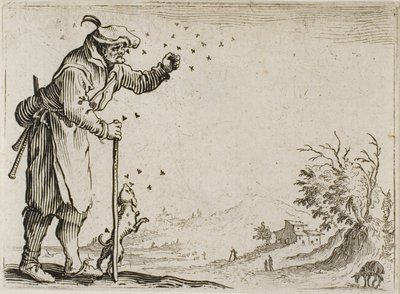 Mehiläisten hyökkäysten talonpoika, The Capricesista tekijältä Jacques Callot