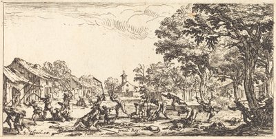 Talonpoikien kosto tekijältä Jacques Callot