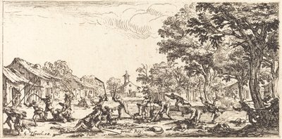 Talonpoikien kosto tekijältä Jacques Callot