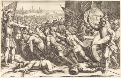 Joukkojen paluu, n. 1614. tekijältä Jacques Callot