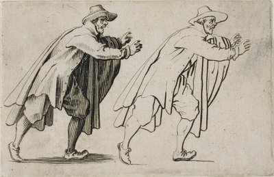 Juokseva mies, The Capricesista tekijältä Jacques Callot