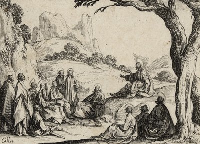 Vuorisaarna, 1635 tekijältä Jacques Callot