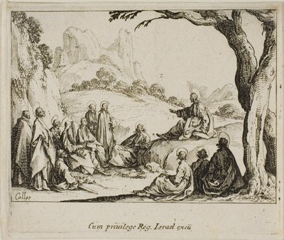 Vuorisaarna, Uudesta testamentista tekijältä Jacques Callot