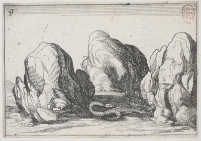 Käärme - ei. 9 sarjasta tekijältä Jacques Callot