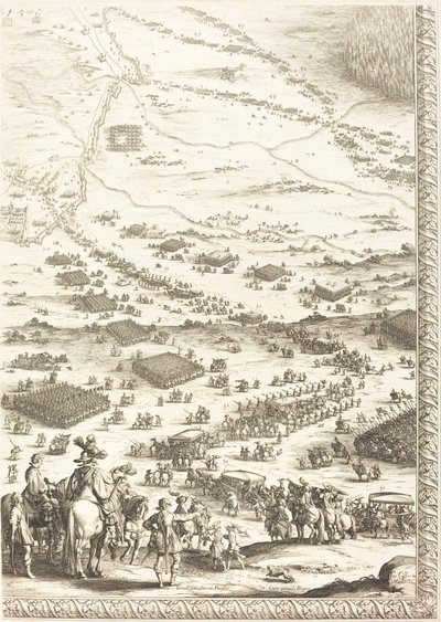 Bredan piiritys [levy 6/6] tekijältä Jacques Callot
