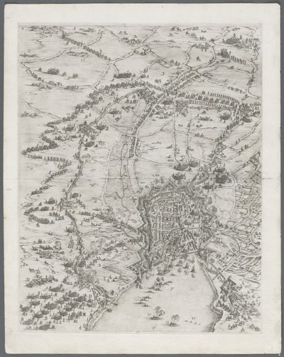 La Rochellen piiritys: Kuva 6 tekijältä Jacques Callot