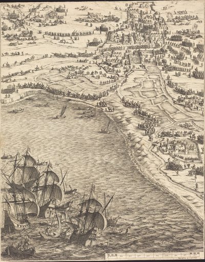 La Rochellen piiritys [levy 12/16; sarja sisältää 1952.8.97-112] tekijältä Jacques Callot