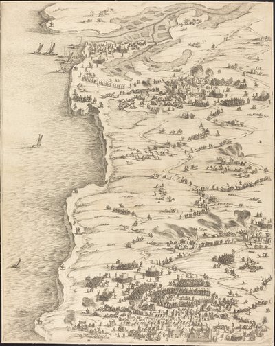 La Rochellen piiritys [levy 5/16; sarja sisältää 1952.8.97-112] tekijältä Jacques Callot