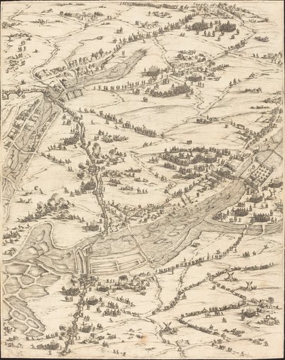 La Rochellen piiritys [levy 7/16, sarja sisältää 1952.8.97-112], 16281631. tekijältä Jacques Callot