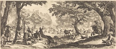 Hirvenmetsästys tekijältä Jacques Callot