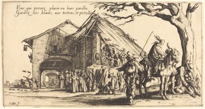 Pysähdyspaikka tekijältä Jacques Callot