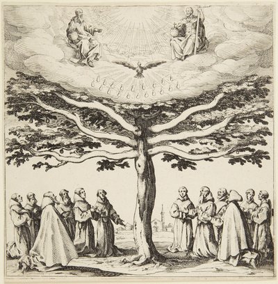 Pyhän Franciscuksen puu tekijältä Jacques Callot