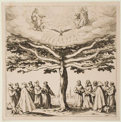 Pyhän Franciscuksen puu tekijältä Jacques Callot