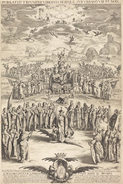 Neitsyen voitto tekijältä Jacques Callot