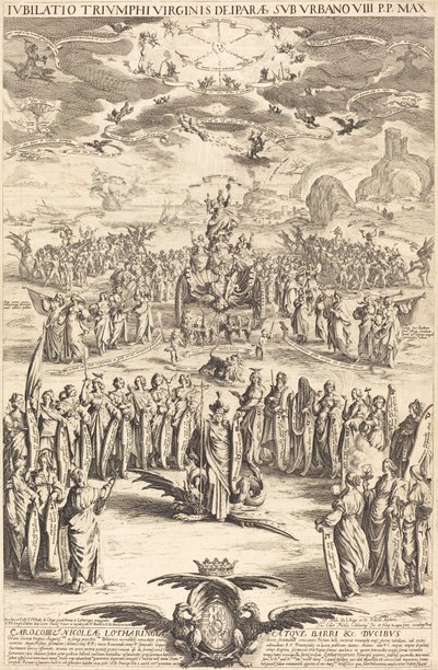 Neitsyen voitto tekijältä Jacques Callot