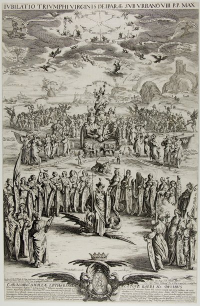 Neitsyen voitto tekijältä Jacques Callot