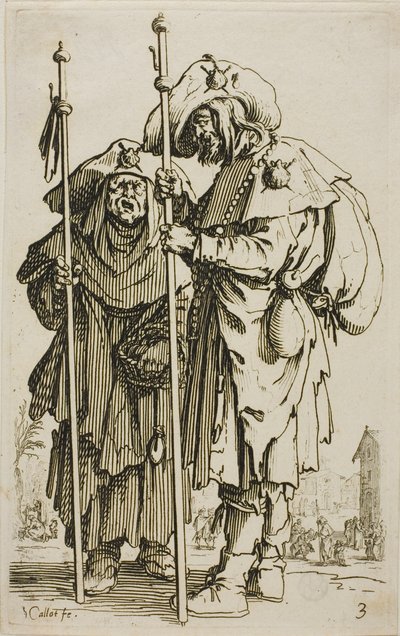 The Two Pilgrims, levy kolme The Beggarsista tekijältä Jacques Callot