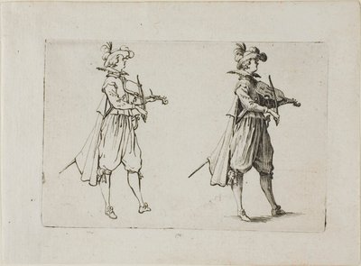 Viulunsoittaja, The Capricesista tekijältä Jacques Callot