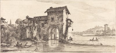 Vesimylly tekijältä Jacques Callot