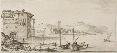 The Zany One tai Scapin, kolmelta italialaiselle koomikolle tekijältä Jacques Callot