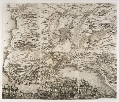 La Rochellen piiritys ... tekijältä Jacques Callot