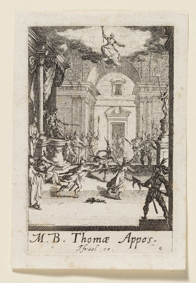 Apostoli Tuomas tekijältä Jacques Callot