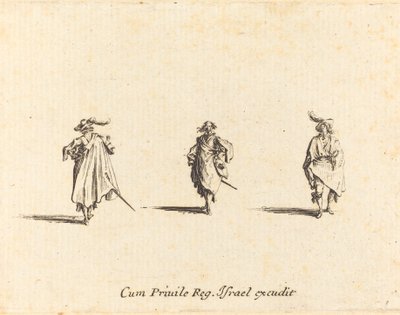 Kolme herraa tekijältä Jacques Callot