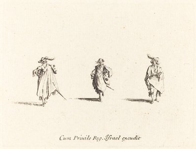 Kolme herraa tekijältä Jacques Callot
