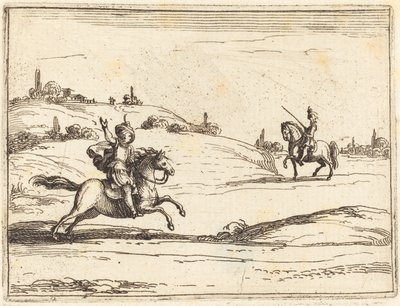 Kaksi Ritaria tekijältä Jacques Callot