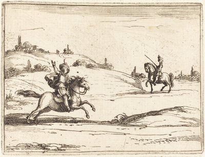 Kaksi Ritaria tekijältä Jacques Callot