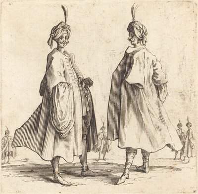 Dos turcs finlandesos tekijältä Jacques Callot