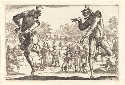 Kaksi Zannia tekijältä Jacques Callot